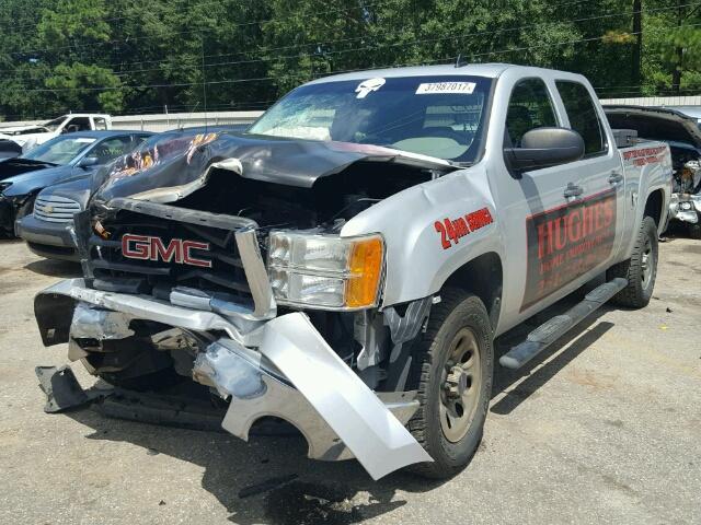 3GTP1UEAXBG117216 - 2011 GMC SIERRA SILVER photo 2