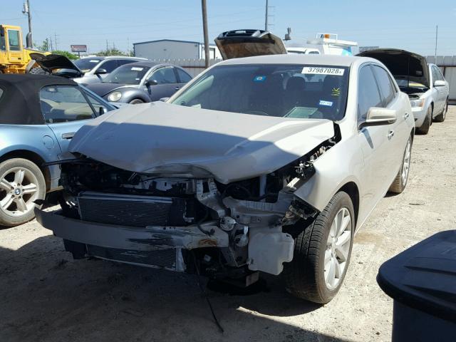 1G11H5SA3DF282596 - 2013 CHEVROLET MALIBU LTZ TAN photo 2