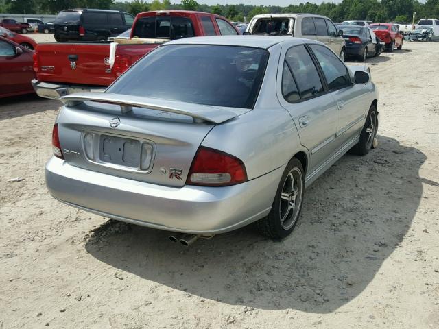 3N1AB51D43L725415 - 2003 NISSAN SENTRA SE- SILVER photo 4