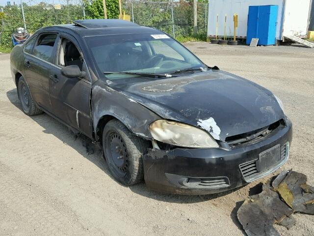 2G1WU581869251185 - 2006 CHEVROLET IMPALA LTZ BLACK photo 1