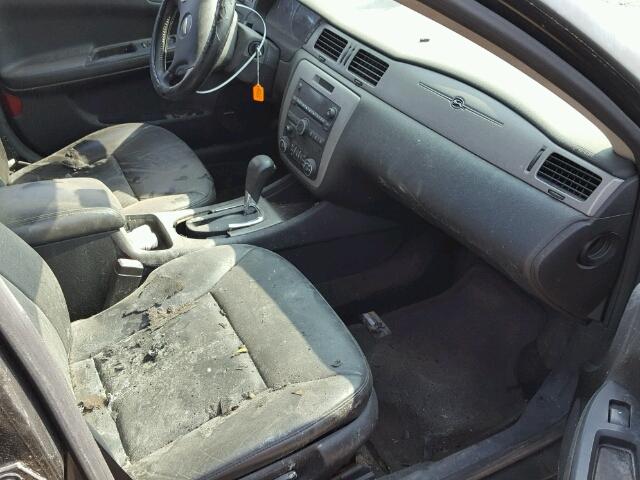 2G1WU581869251185 - 2006 CHEVROLET IMPALA LTZ BLACK photo 5