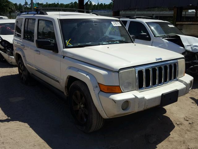 1J8HG58N66C305983 - 2006 JEEP COMMANDER WHITE photo 1