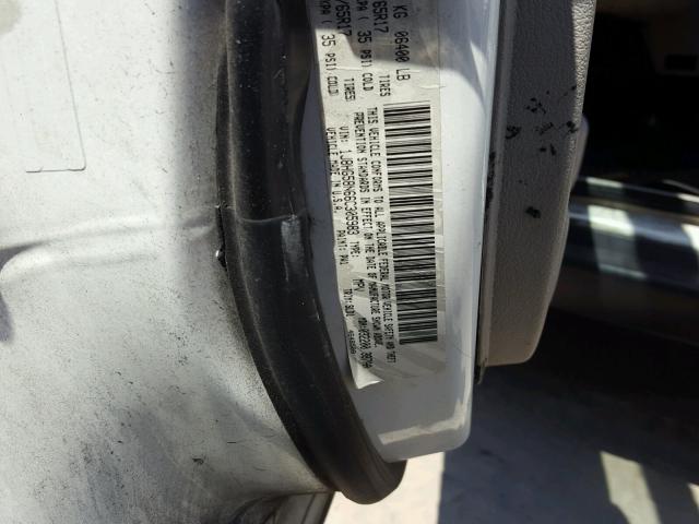 1J8HG58N66C305983 - 2006 JEEP COMMANDER WHITE photo 10