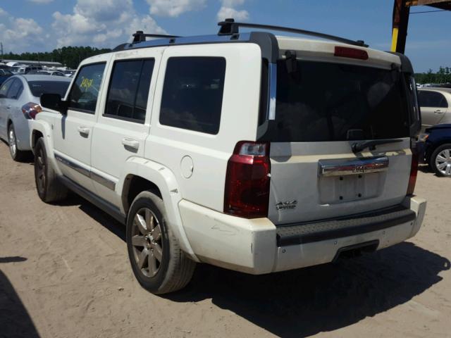 1J8HG58N66C305983 - 2006 JEEP COMMANDER WHITE photo 3