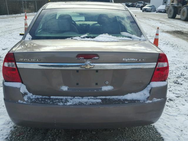 1G1ZS57F57F226267 - 2007 CHEVROLET MALIBU LS BEIGE photo 10
