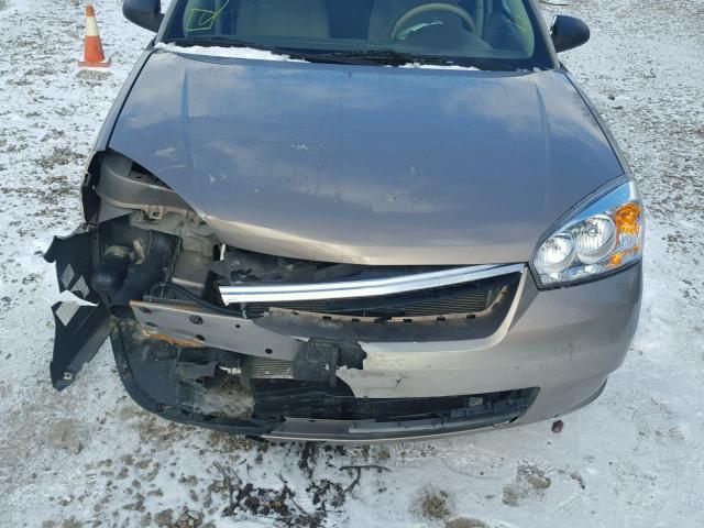 1G1ZS57F57F226267 - 2007 CHEVROLET MALIBU LS BEIGE photo 9