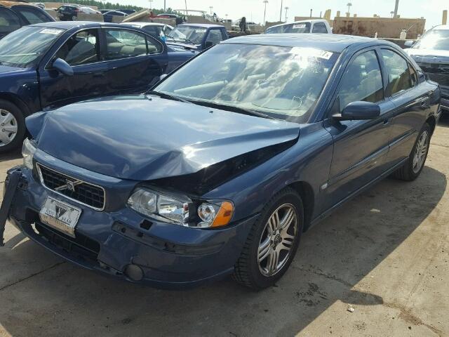 YV1RS592062553905 - 2006 VOLVO S60 2.5T BLUE photo 2