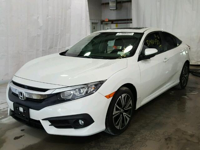 19XFC1F34HE203663 - 2017 HONDA CIVIC EX WHITE photo 2