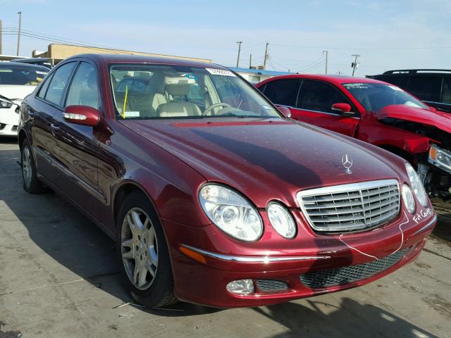 WDBUF65J04A423566 - 2004 MERCEDES-BENZ E 320 BURGUNDY photo 1