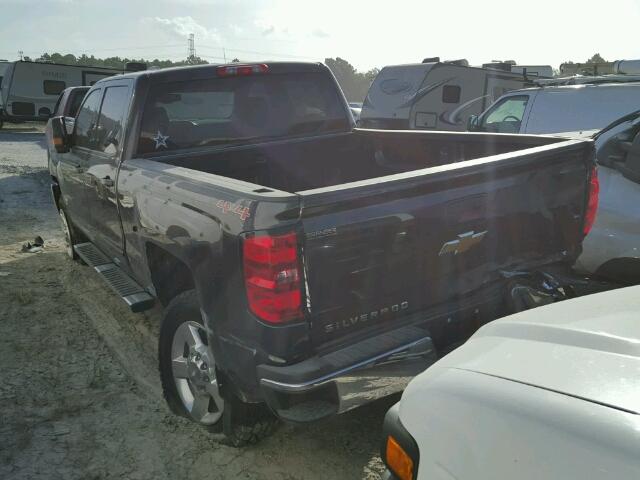 1GC1KVE81GF249411 - 2016 CHEVROLET SILVERADO GRAY photo 3