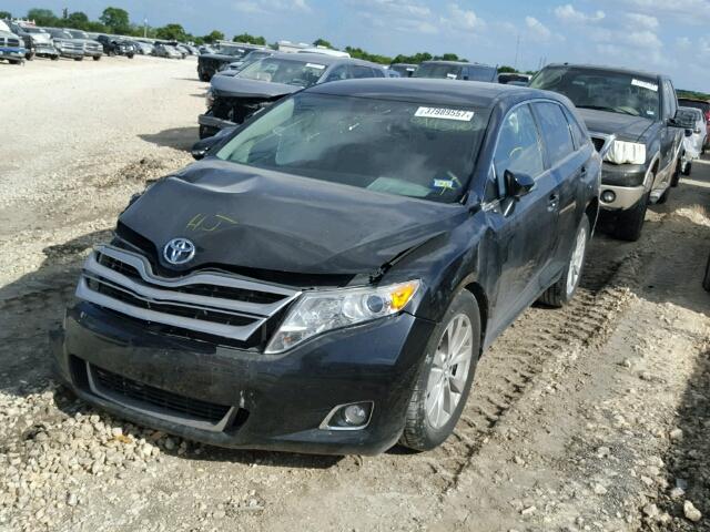 4T3ZA3BB2FU094360 - 2015 TOYOTA VENZA LE BLACK photo 2