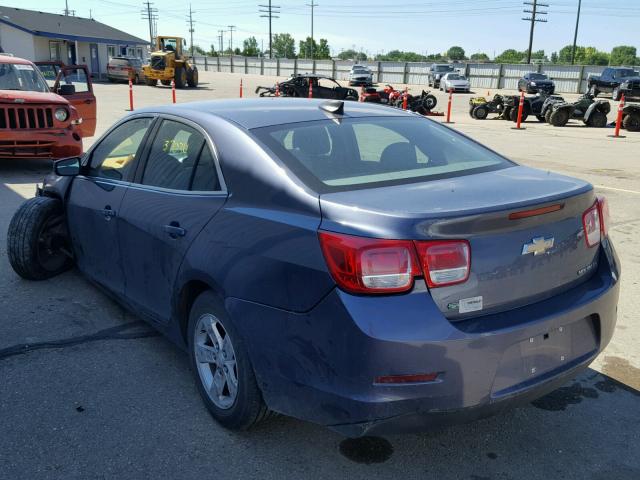 1G11B5SL1FF331610 - 2015 CHEVROLET MALIBU LS BLUE photo 3