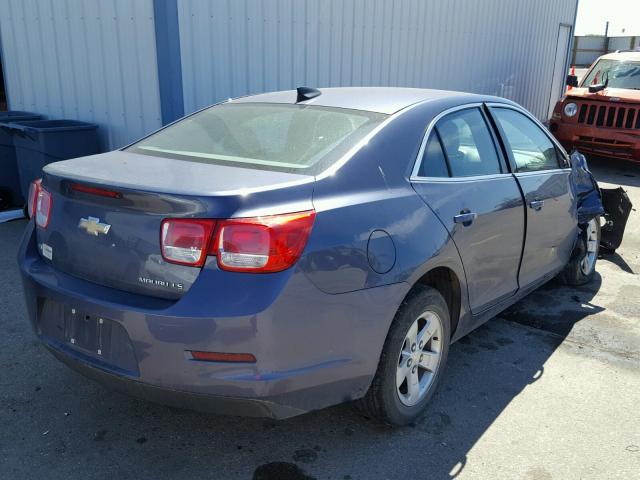1G11B5SL1FF331610 - 2015 CHEVROLET MALIBU LS BLUE photo 4