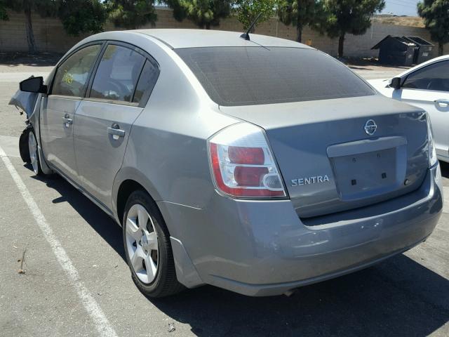 3N1AB61E08L627004 - 2008 NISSAN SENTRA 2.0 SILVER photo 3