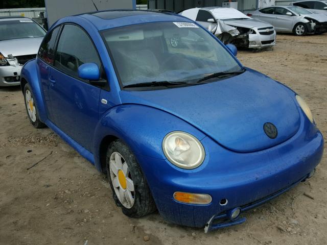 3VWCD21C3YM492227 - 2000 VOLKSWAGEN NEW BEETLE 蓝色 照片 1
