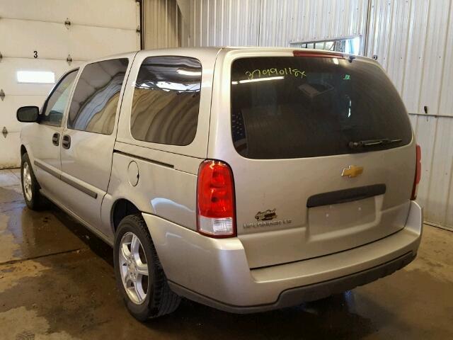 1GNDV23198D115937 - 2008 CHEVROLET UPLANDER L 银色 照片 3