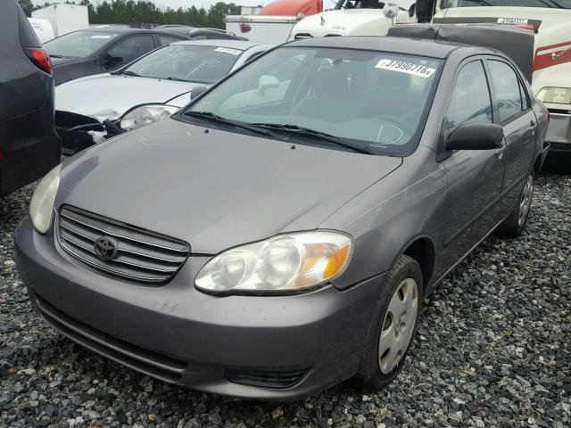 1NXBR32E34Z232871 - 2004 TOYOTA COROLLA TAN photo 2