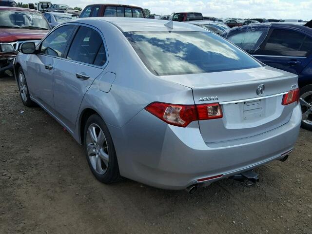 JH4CU2F66CC026578 - 2012 ACURA TSX TECH SILVER photo 3