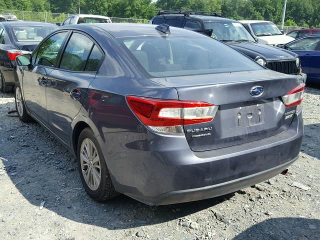 4S3GKAD60H3626980 - 2017 SUBARU IMPREZA PR GRAY photo 3