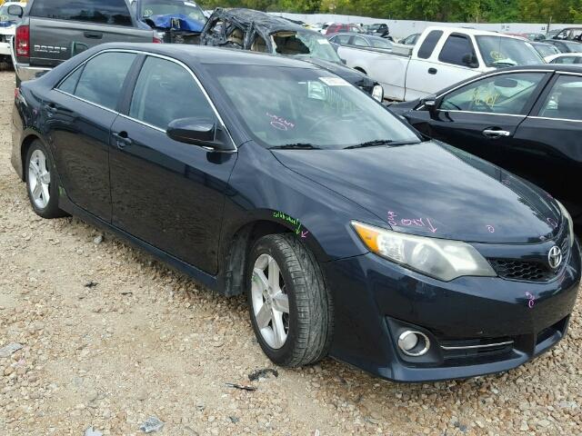 4T1BF1FK6EU327178 - 2014 TOYOTA CAMRY L/SE BLACK photo 1