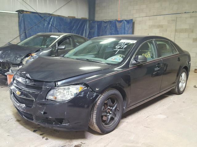 1G1ZB5E19BF158233 - 2011 CHEVROLET MALIBU LS შავი ფოტო 2