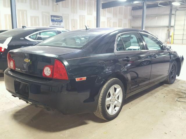 1G1ZB5E19BF158233 - 2011 CHEVROLET MALIBU LS შავი ფოტო 4