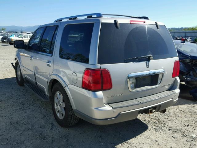 5LMFU28R53LJ15296 - 2003 LINCOLN NAVIGATOR GRAY photo 3