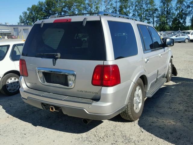 5LMFU28R53LJ15296 - 2003 LINCOLN NAVIGATOR GRAY photo 4