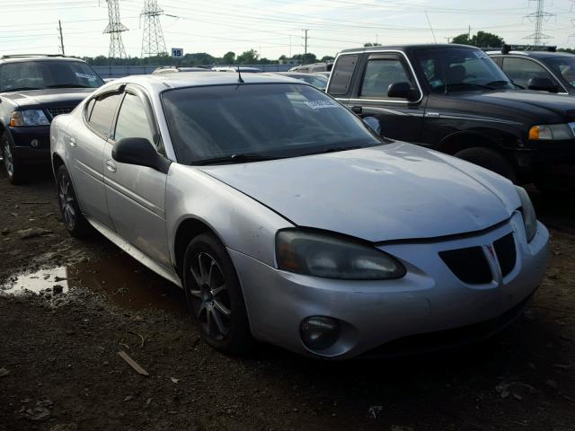 2G2WR524741133544 - 2004 PONTIAC GRAND PRIX Արծաթագույն լուսանկար 1