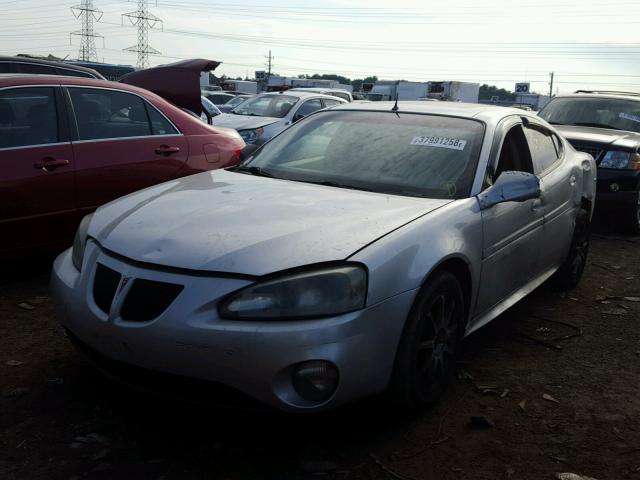2G2WR524741133544 - 2004 PONTIAC GRAND PRIX Արծաթագույն լուսանկար 2