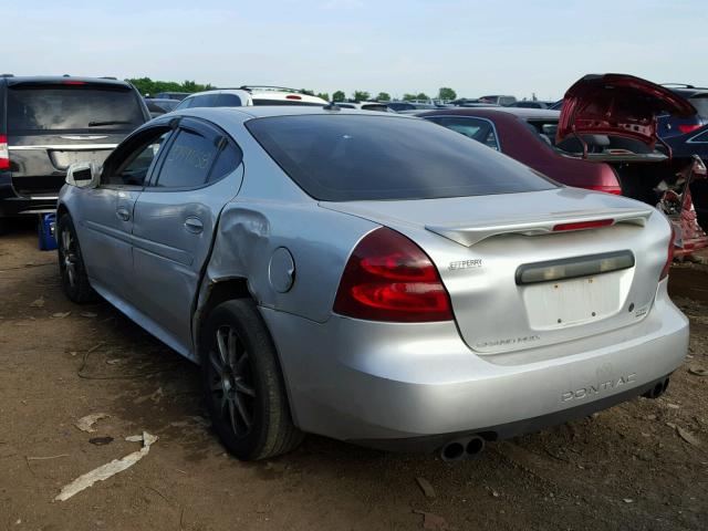 2G2WR524741133544 - 2004 PONTIAC GRAND PRIX Արծաթագույն լուսանկար 3