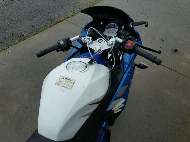 L9NTEACX3H1410831 - 2017 TAO MOTORCYCLE BLUE photo 5