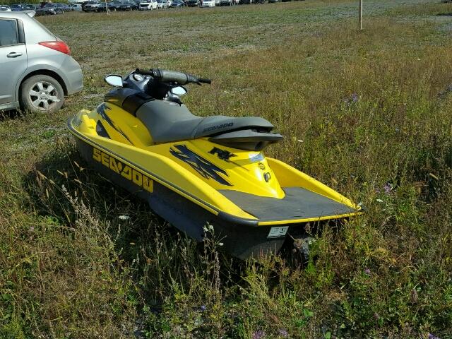 ZZN5241ZA101 - 2001 BOMBARDIER SEADOO YELLOW photo 3