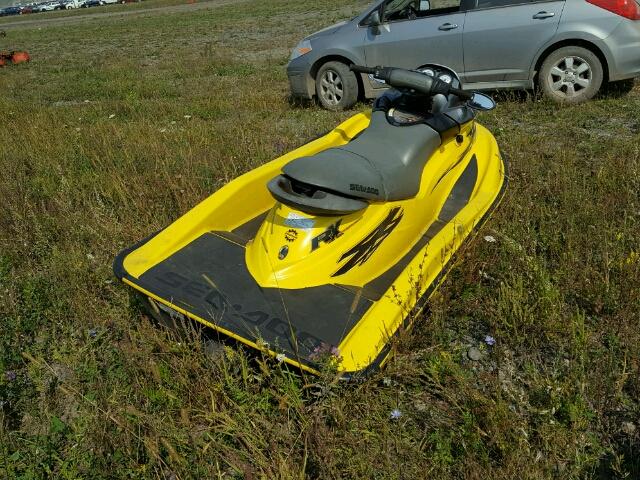 ZZN5241ZA101 - 2001 BOMBARDIER SEADOO YELLOW photo 4