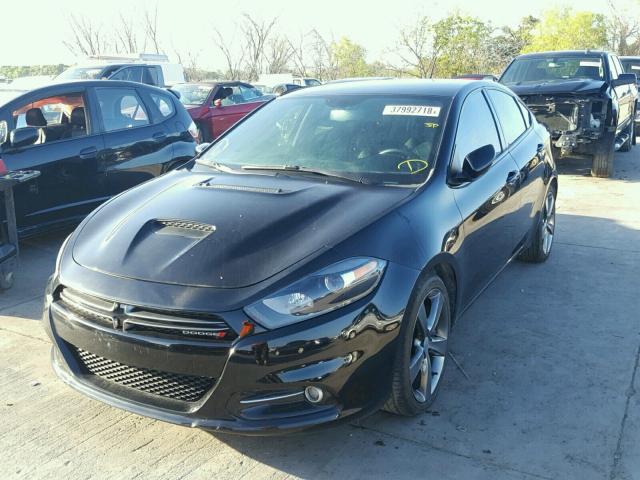 1C3CDFEB6GD679777 - 2016 DODGE DART GT BLACK photo 2