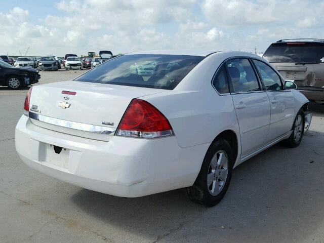 2G1WT55KX79174191 - 2007 CHEVROLET IMPALA LT WHITE photo 4