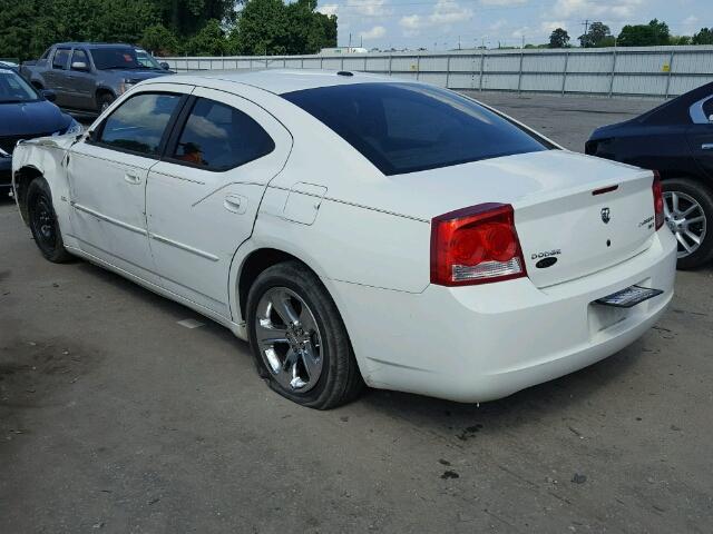 2B3KA33V29H532889 - 2009 DODGE CHARGER SX WHITE photo 3