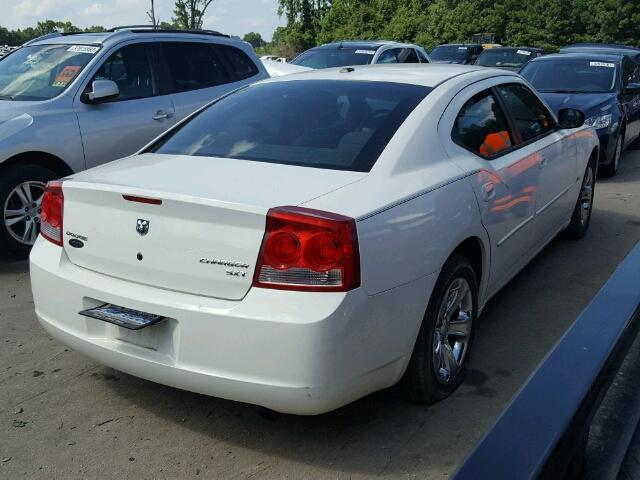 2B3KA33V29H532889 - 2009 DODGE CHARGER SX WHITE photo 4