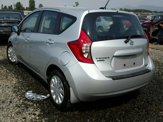 3N1CE2CP0FL430399 - 2015 NISSAN VERSA NOTE SILVER photo 3