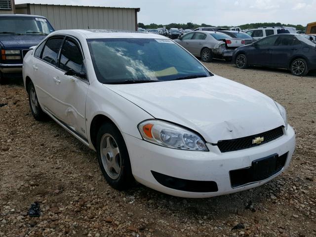 2G1WD58C169107513 - 2006 CHEVROLET IMPALA SUP WHITE photo 1