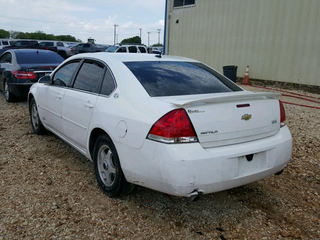 2G1WD58C169107513 - 2006 CHEVROLET IMPALA SUP WHITE photo 3