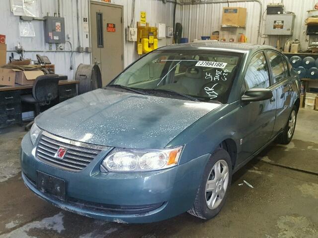 1G8AJ55F37Z140698 - 2007 SATURN ION LEVEL GREEN photo 2