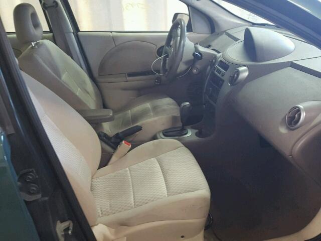 1G8AJ55F37Z140698 - 2007 SATURN ION LEVEL GREEN photo 5