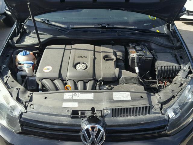 WVWDA7AJ6CW033018 - 2012 VOLKSWAGEN GOLF 黑色 照片 7