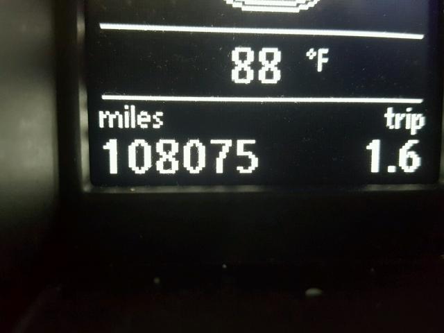 WVWDA7AJ6CW033018 - 2012 VOLKSWAGEN GOLF 黑色 照片 8