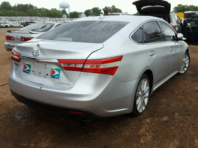 4T1BK1EB4DU006221 - 2013 TOYOTA AVALON BAS Silber Foto 4
