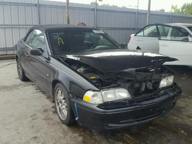 YV1NC56D42J028864 - 2002 VOLVO C70 BLACK photo 1