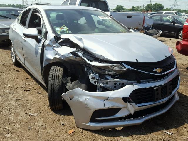 1G1BE5SM5H7138331 - 2017 CHEVROLET CRUZE LT SILVER photo 1