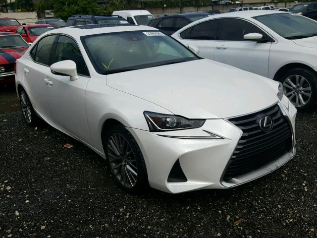 JTHBA1D21H5055934 - 2017 LEXUS IS 200T WHITE photo 1