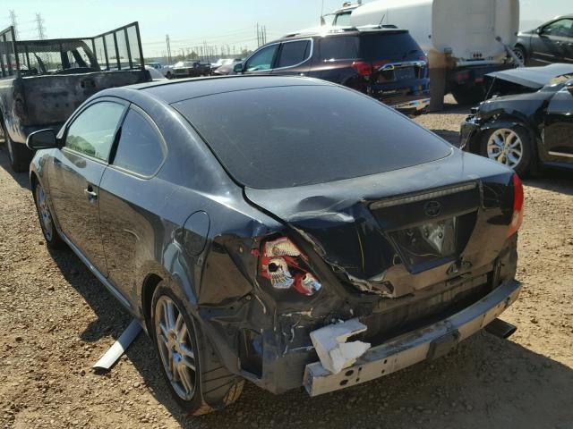 JTKDE177260083069 - 2006 TOYOTA SCION TC 黑色 照片 3